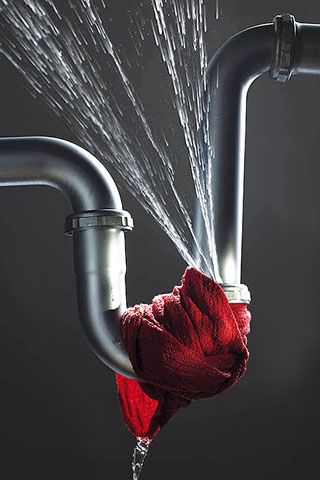 Red plumbing diagram